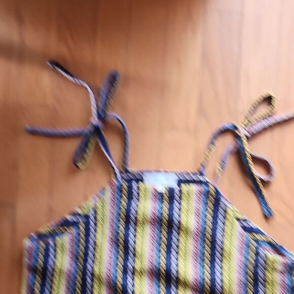 Madewell Multicolor Striped Camisole- Women's Size Large - Picture 3 of 4